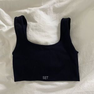 Set Active SculptFlex Small Box Cut Bra